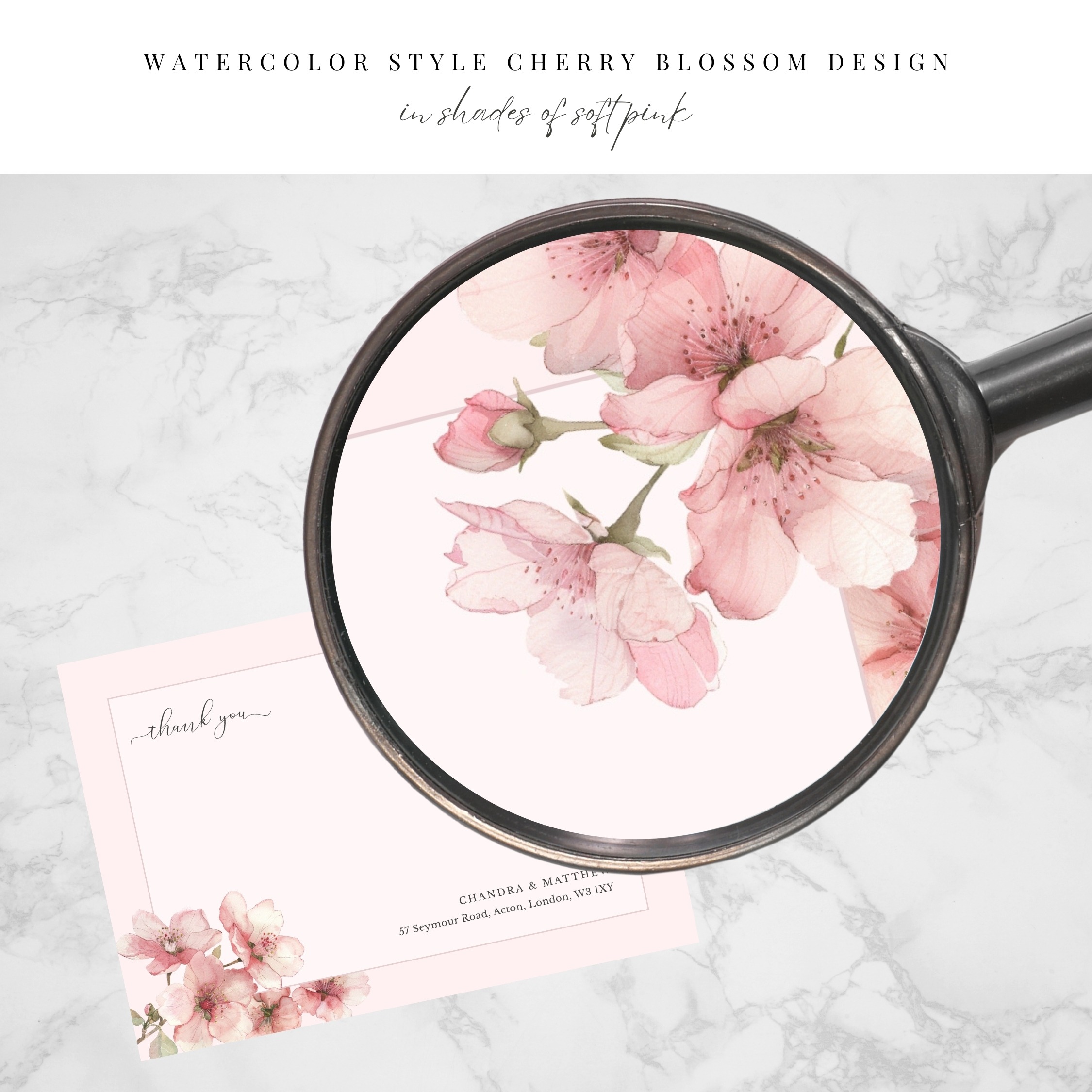 Sakura Blossom Correspondence Thank You - Image 6