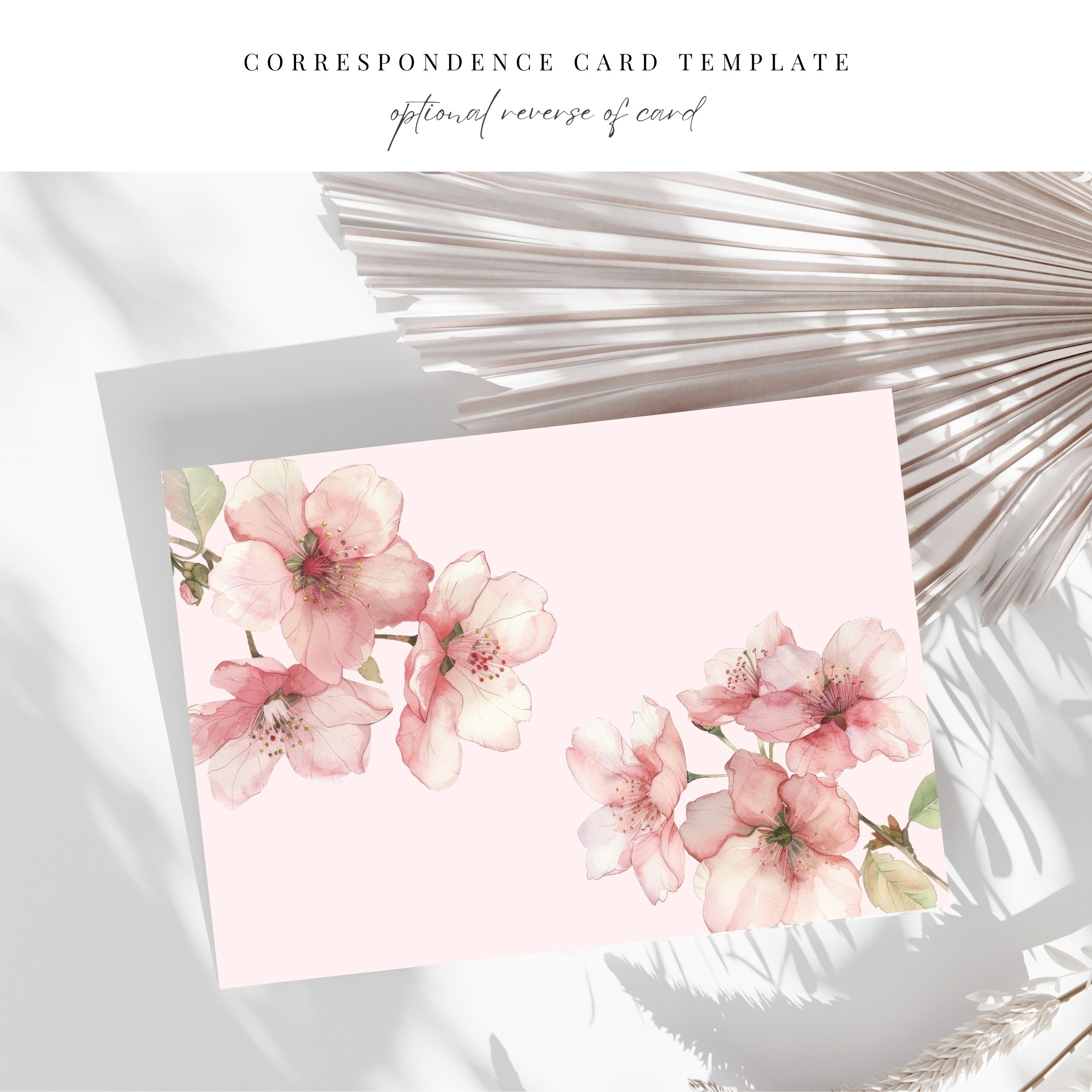 Sakura Blossom Correspondence Thank You - Image 4