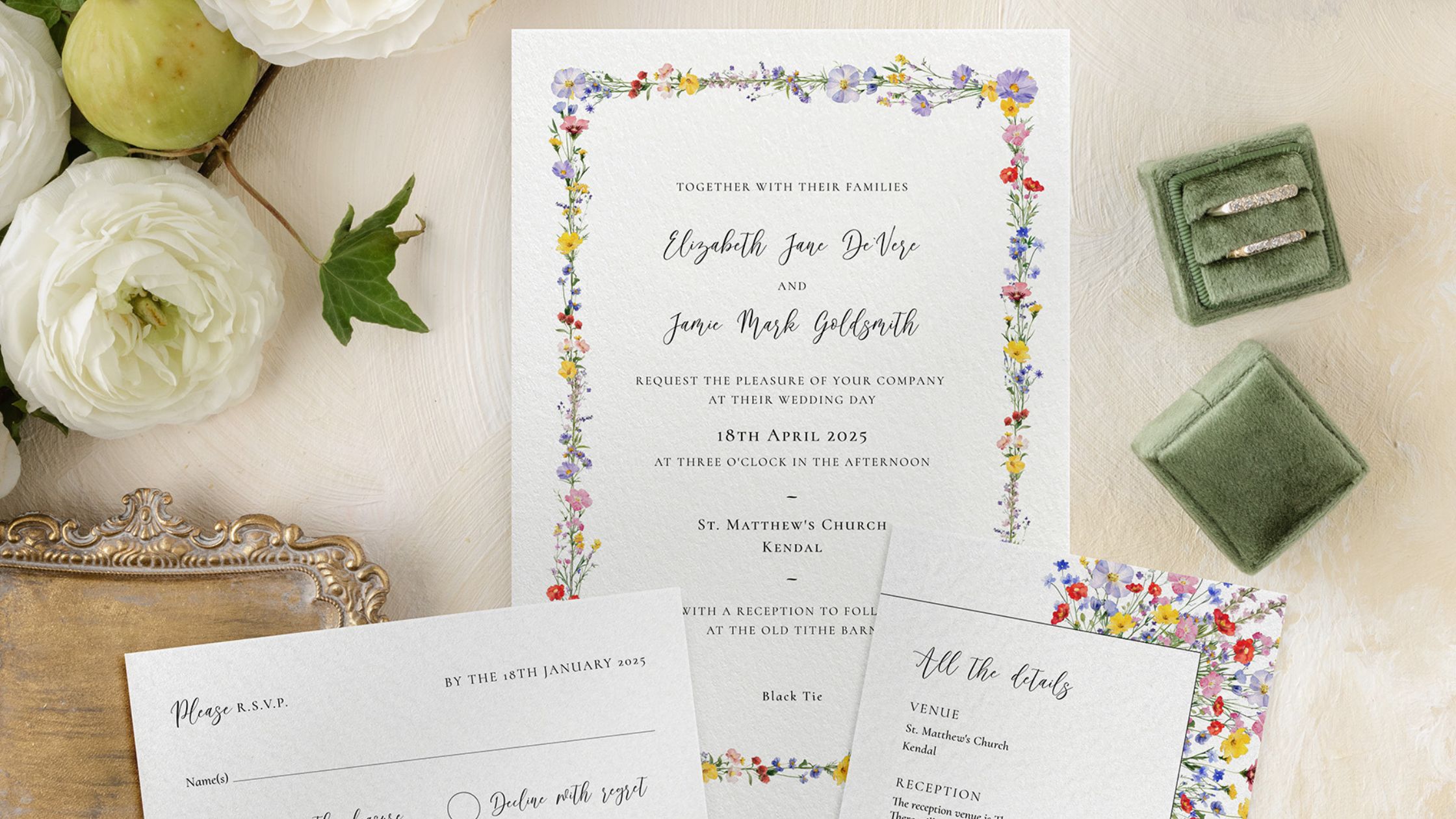 Wavy Wiggly Wedding Suite