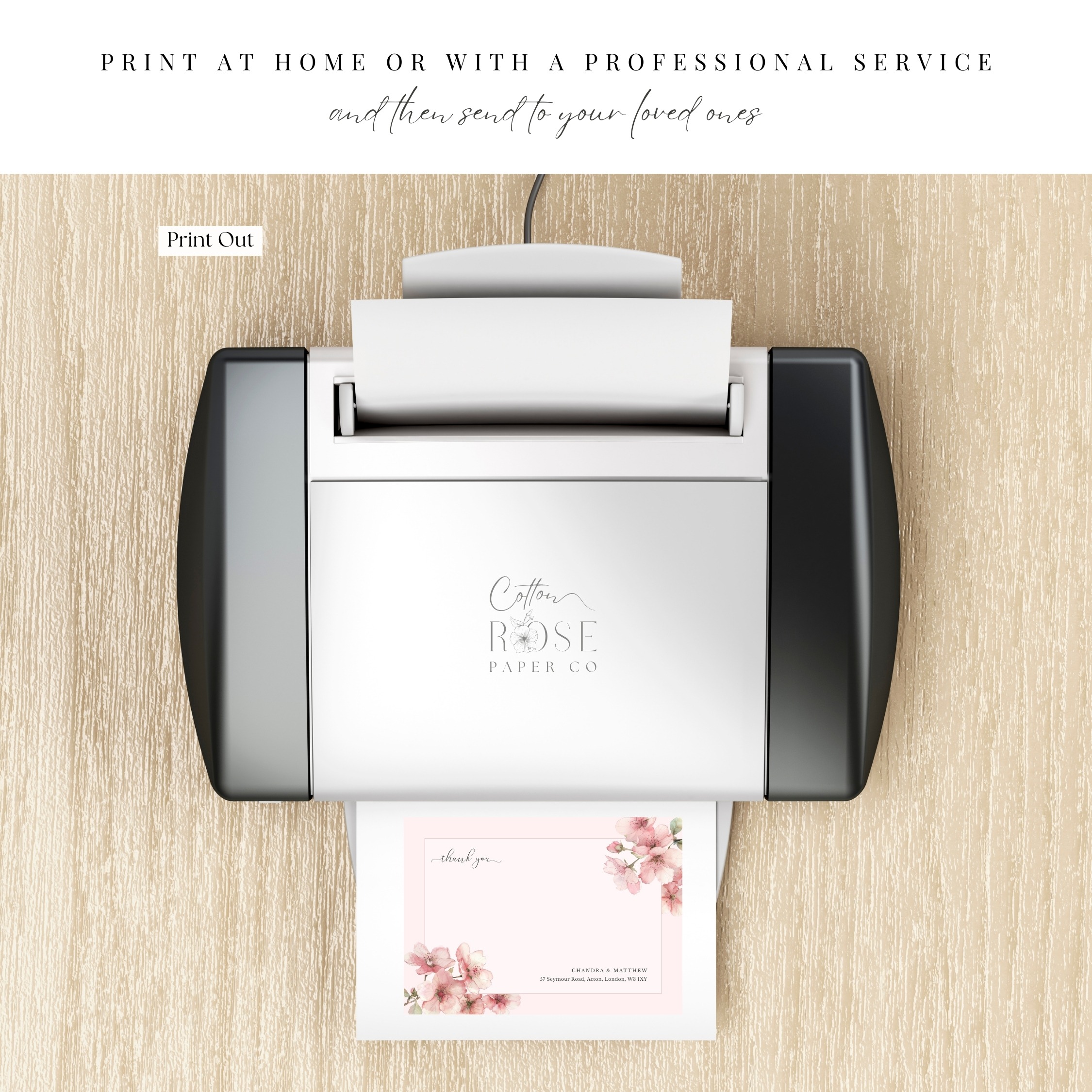 Sakura Blossom Correspondence Thank You - Image 8