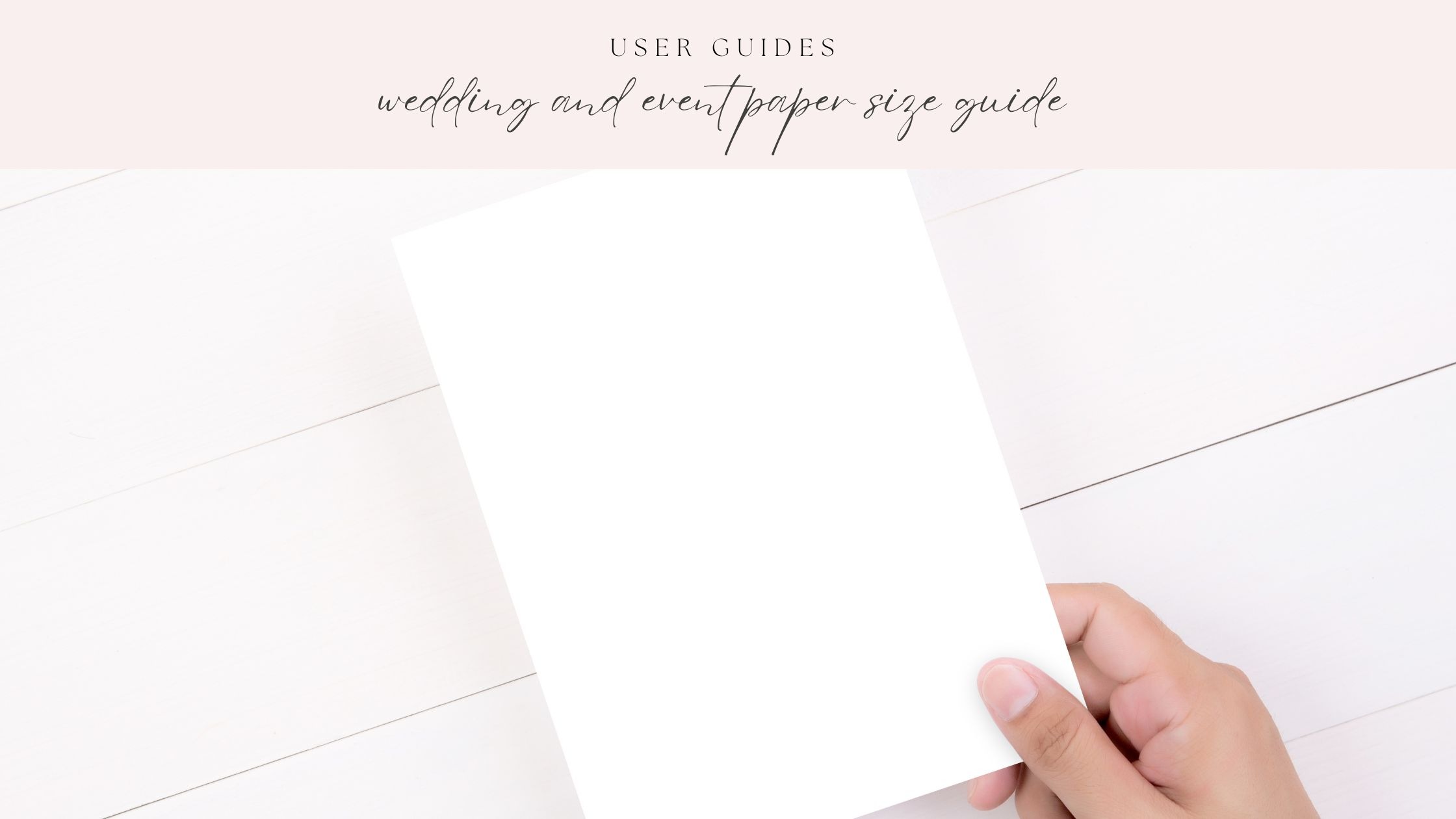 Paper Size Guide